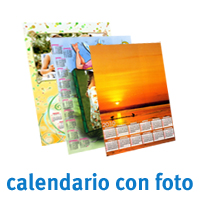 Calendario con foto tanti formati disponibili