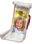 Calza befana con foto