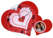 Orologio da parete cuore con foto