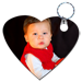 Portachiavi PVC cuore
