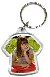 Portachiavi tshirt plastica con foto