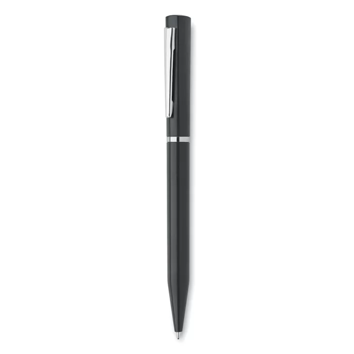 Penna twist in paglia di grano/ personalizzata – Nero